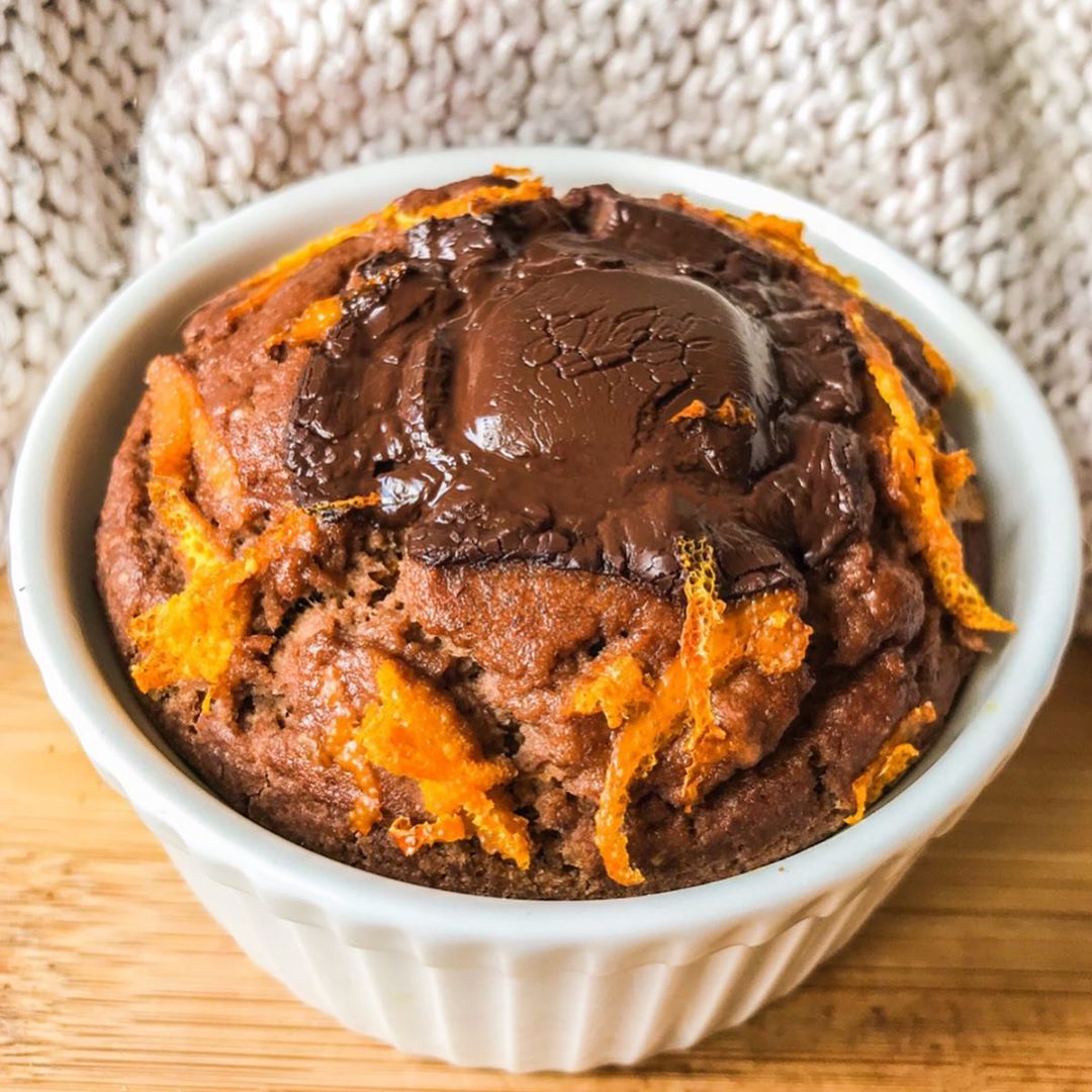 Chocolate Orange Baked Oats
