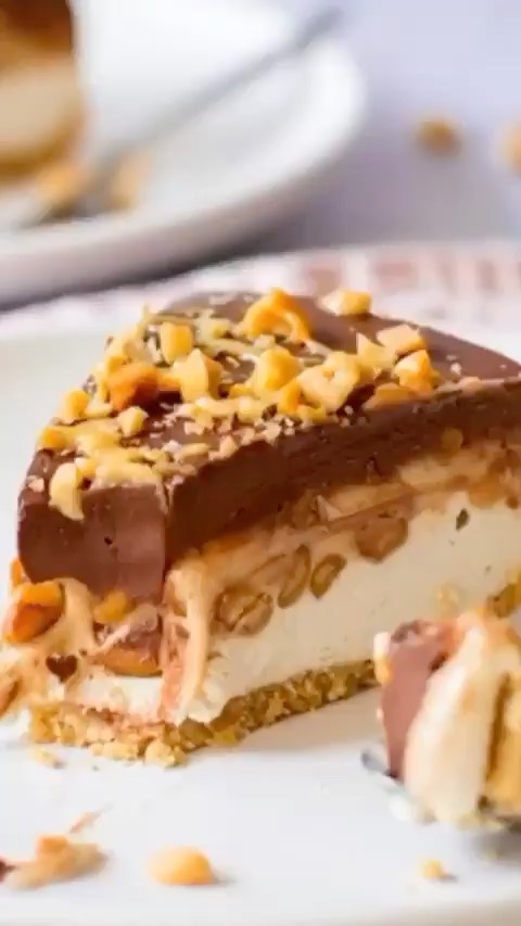 Vegan Peanut Butter Salted Caramel Cake