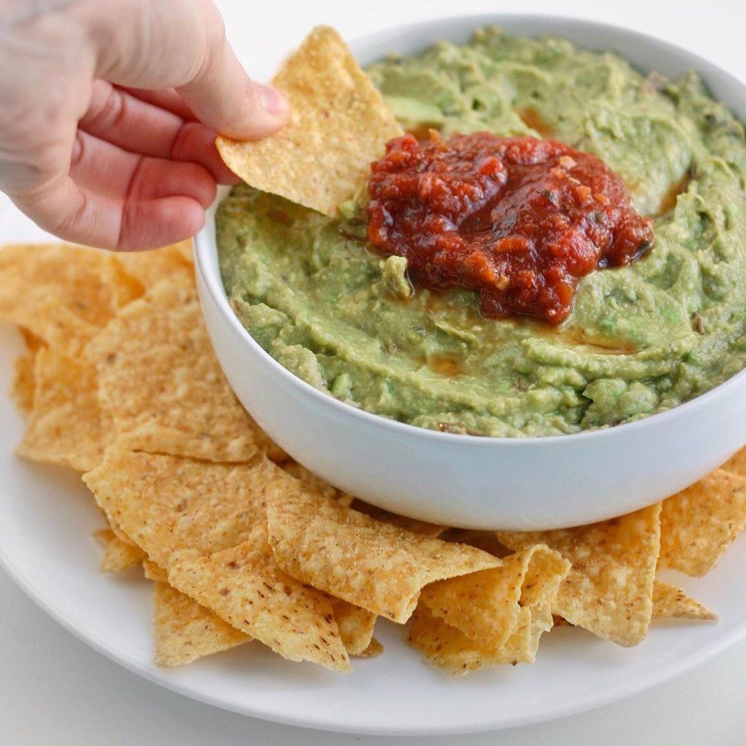 Vegan Salsa Guacamole