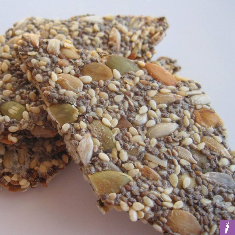 Homemade Crunchy Fennel Crackers