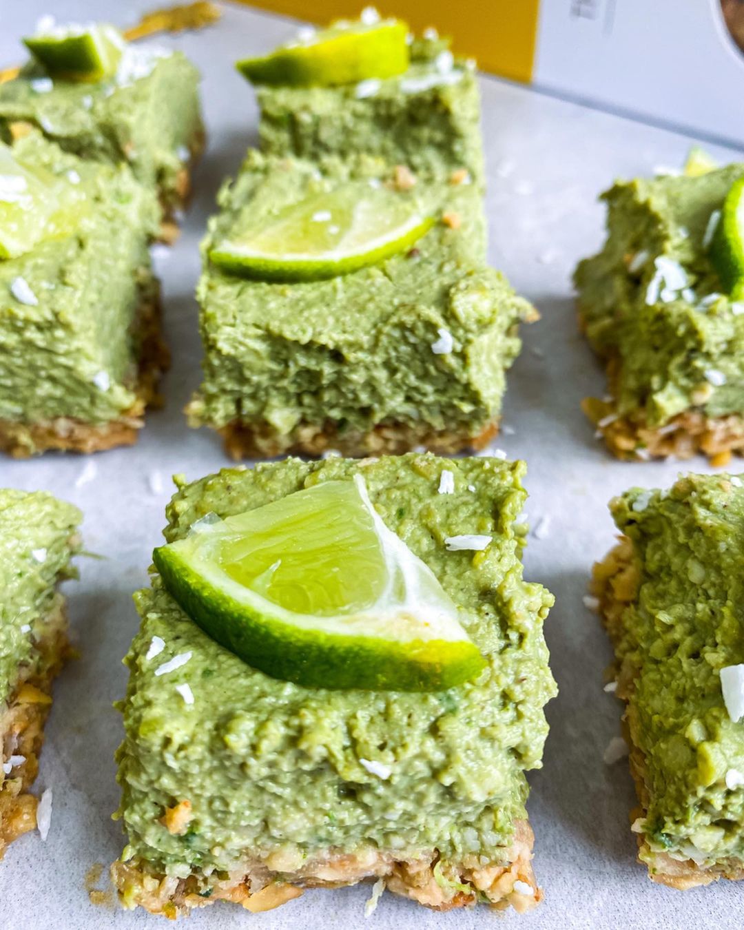 Matcha and Lime Vegan Cheesecake