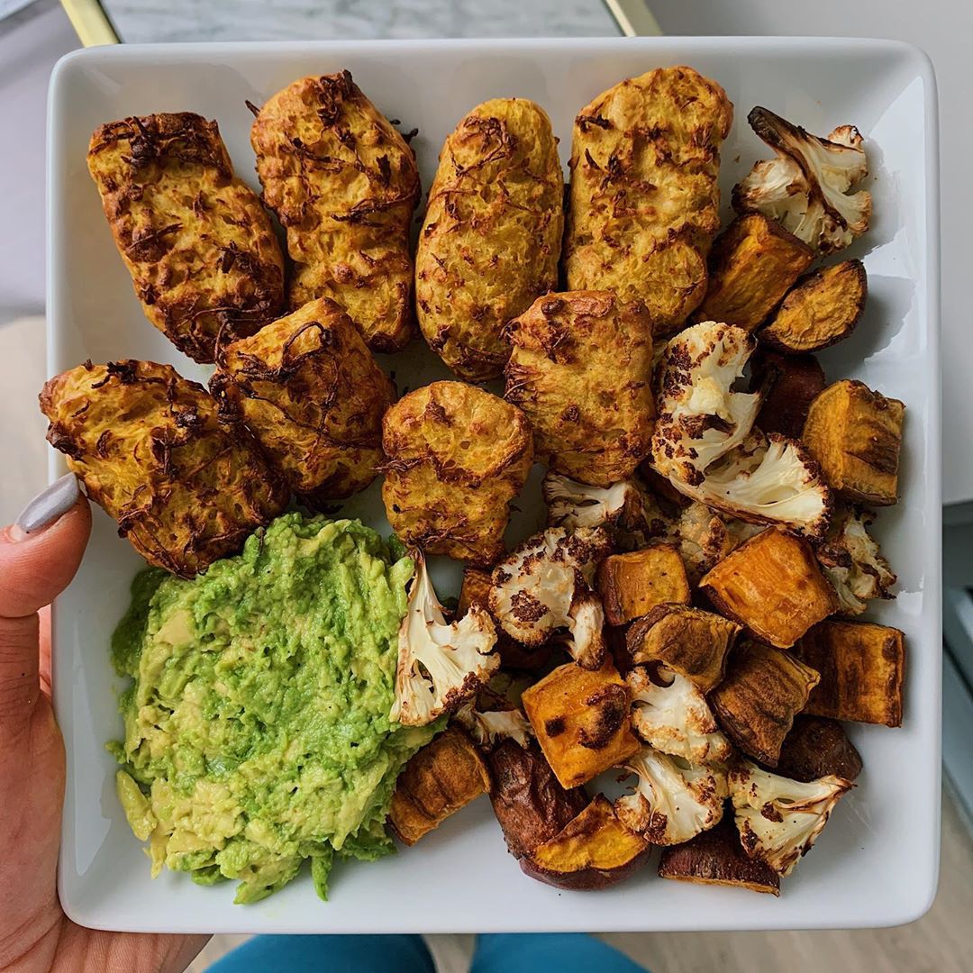 Air-fried Spaghetti Squash Tater Tots