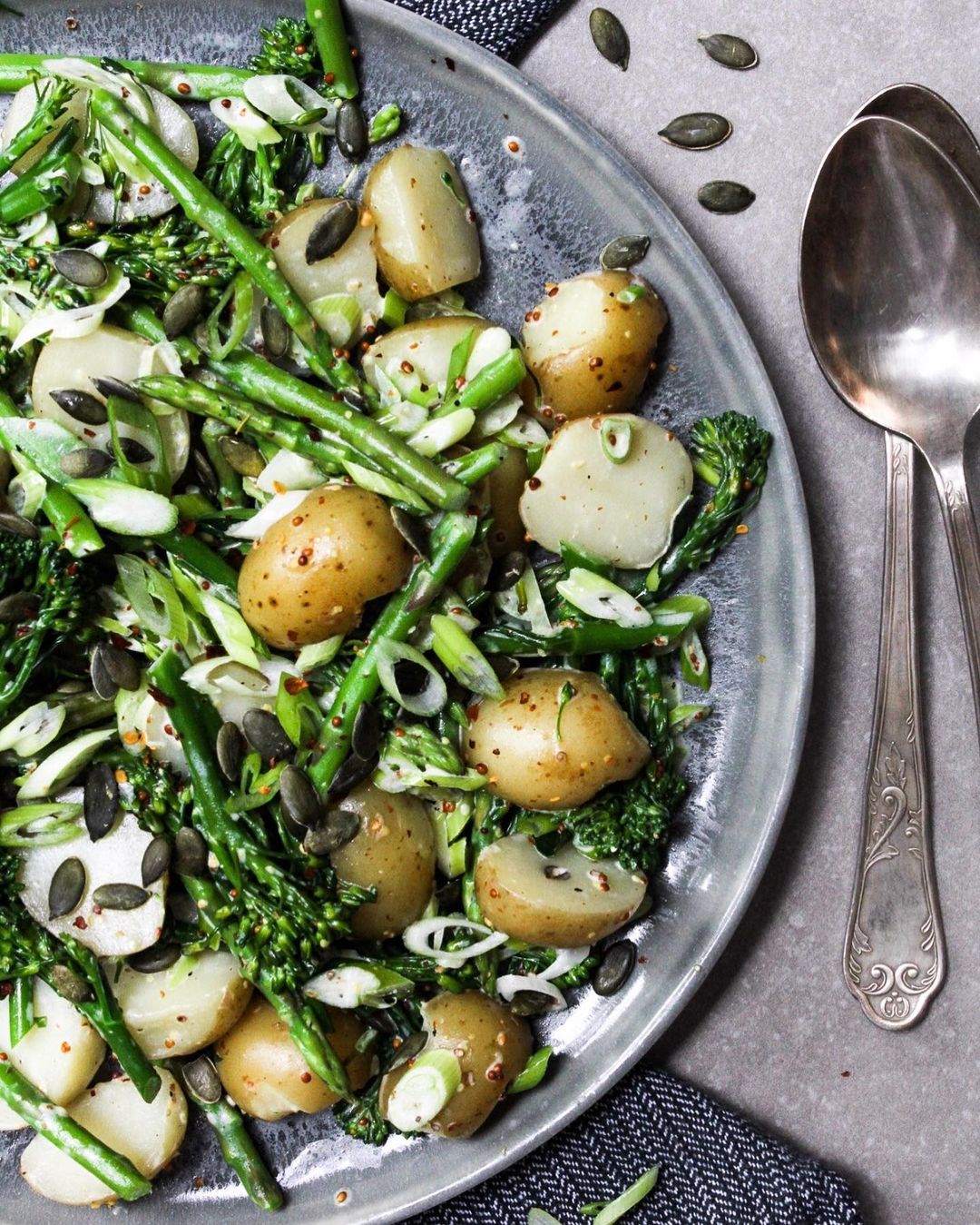 Baby Potato and Greens Salad