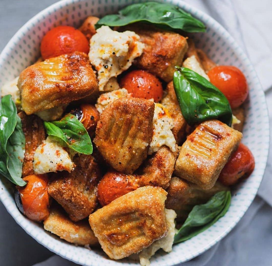 Crispy Tofu Gnocchi
