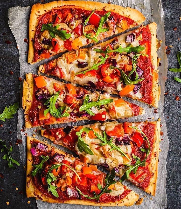 Vegan Chickpea Pizza Crust