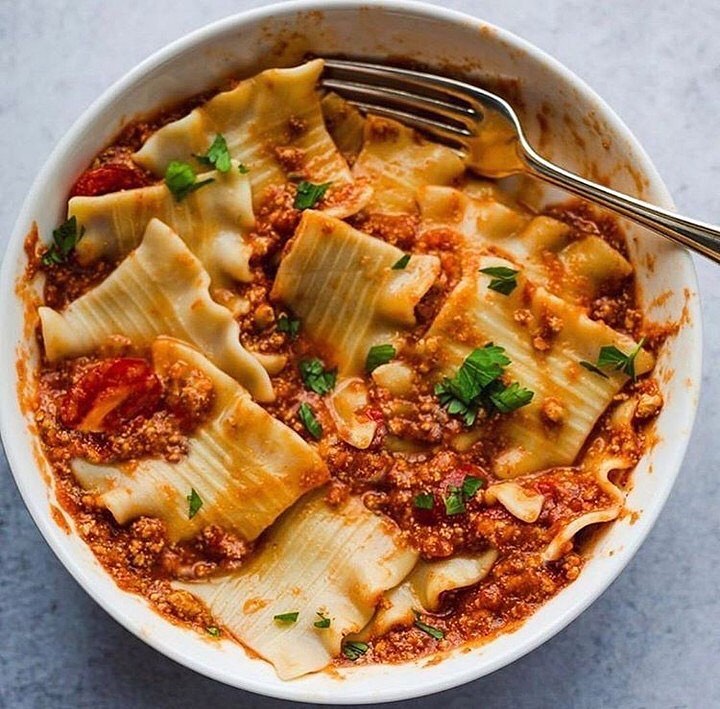 Vegan Tofu Bolognese with Marinade