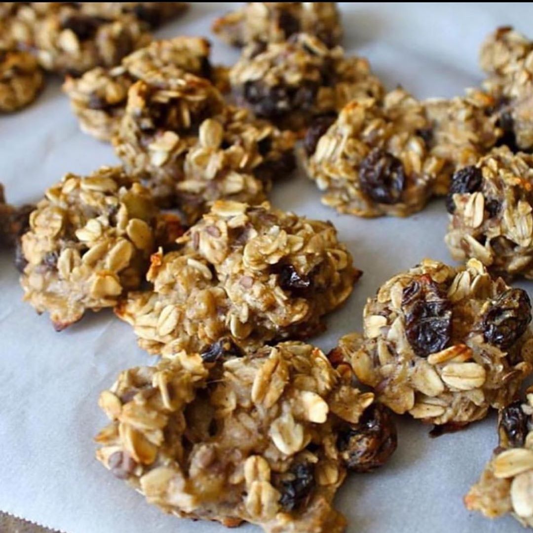 Easy Oatmeal Raisin Cookies Oil Free