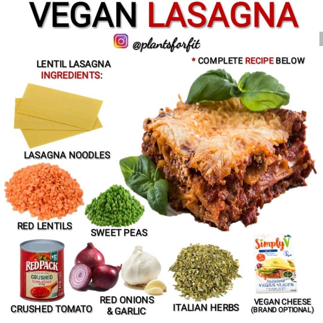Vegan Lentil Lasagna