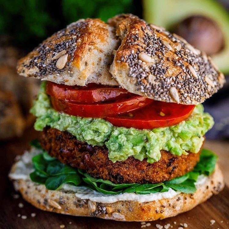 Plant-Based Kidney Bean Burger