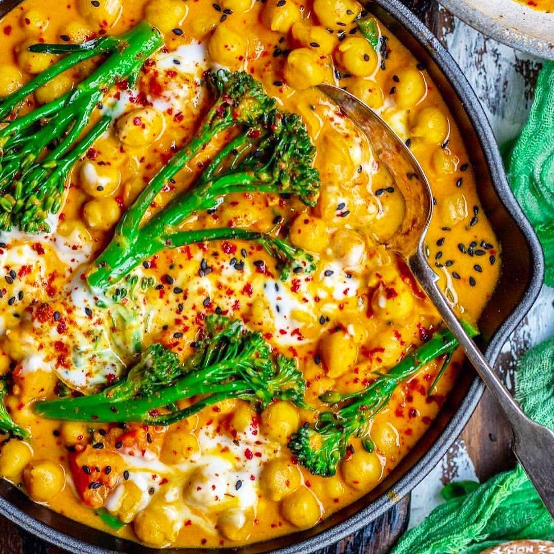 Easy Coconut Chickpea Curry