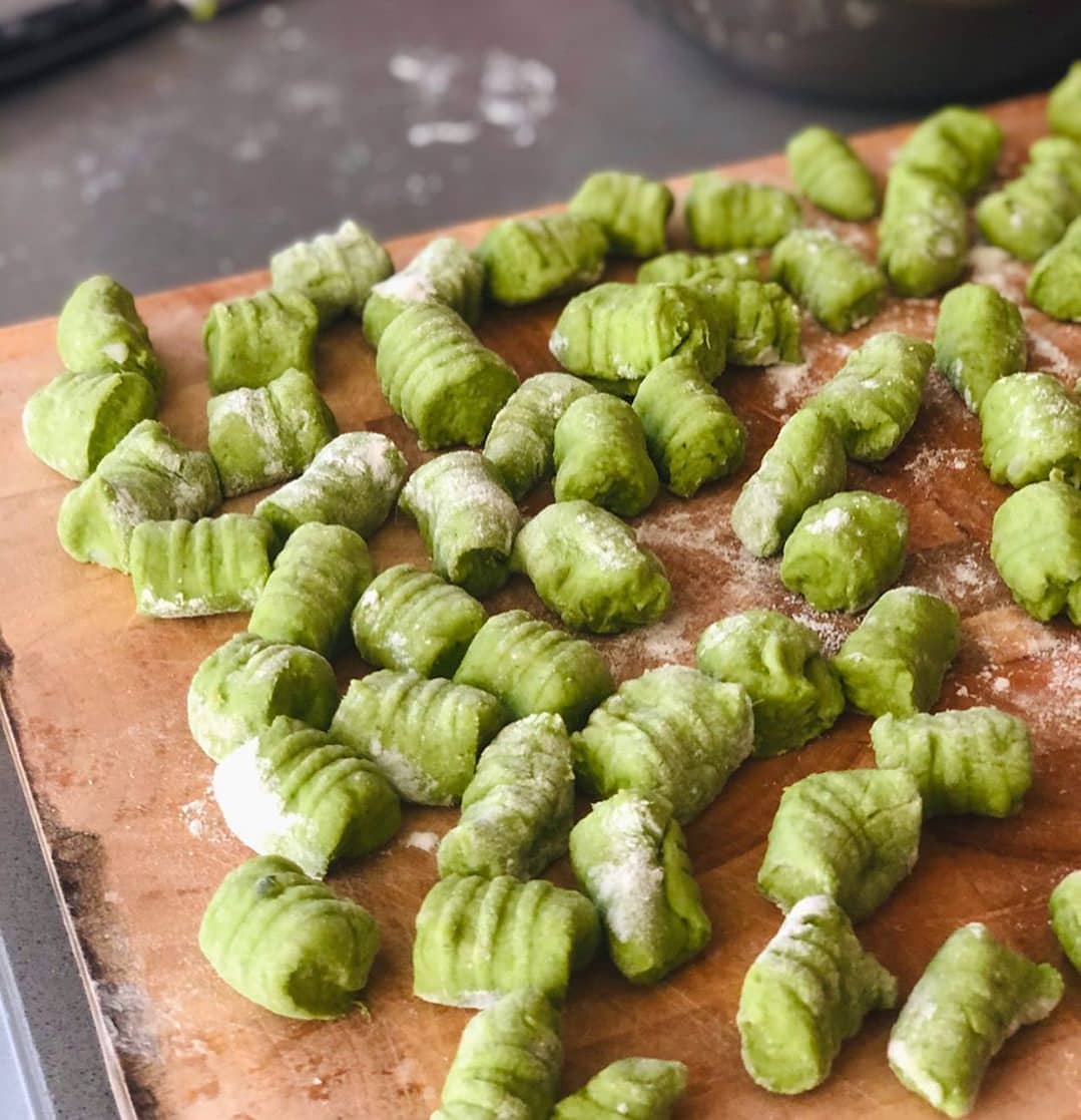 4 Ingredient Spinach Gnocchi