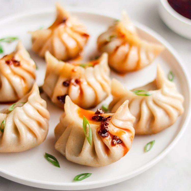 Gluten-Free Kimchi Dumplings with Tofu Filling