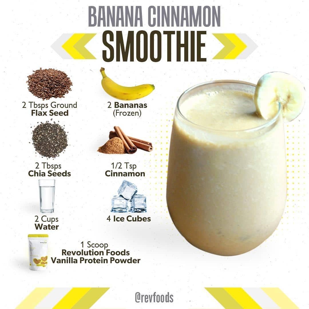 Cinnamon and Banana Smoothie