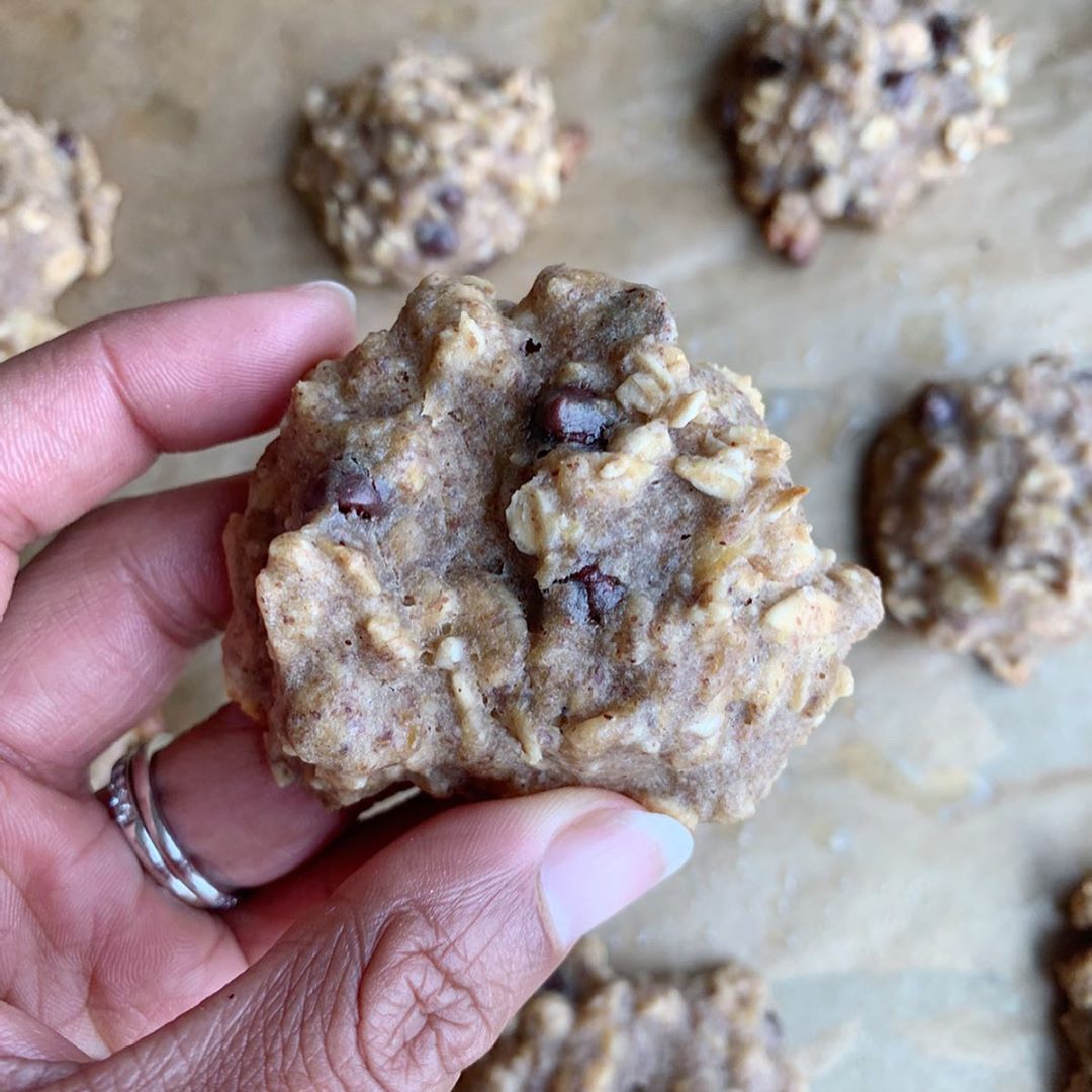 Banana Oat Breakfast Cookies