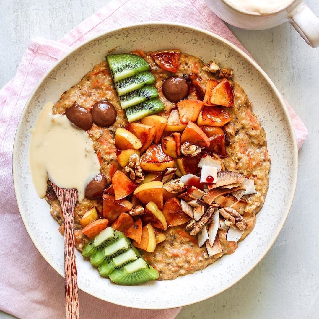 Creamy Carrot Cake Oatmeal