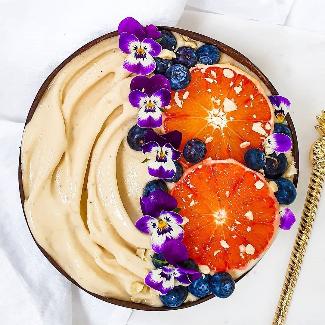 Vanilla Protein Banana Smoothie with Spices