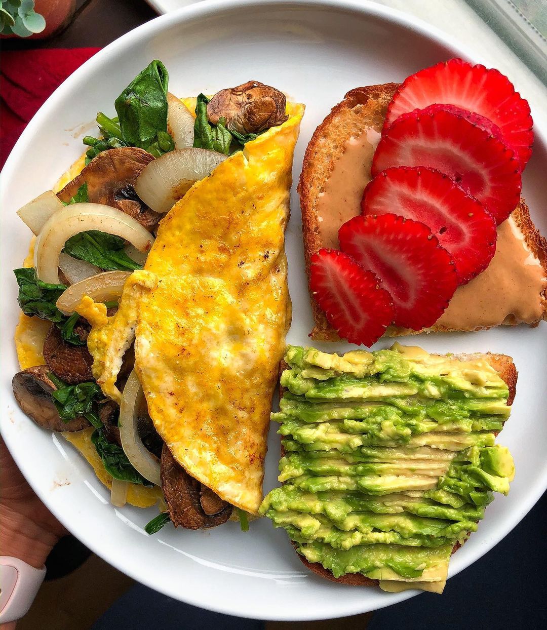 Sweet and Savory Brunch Plate