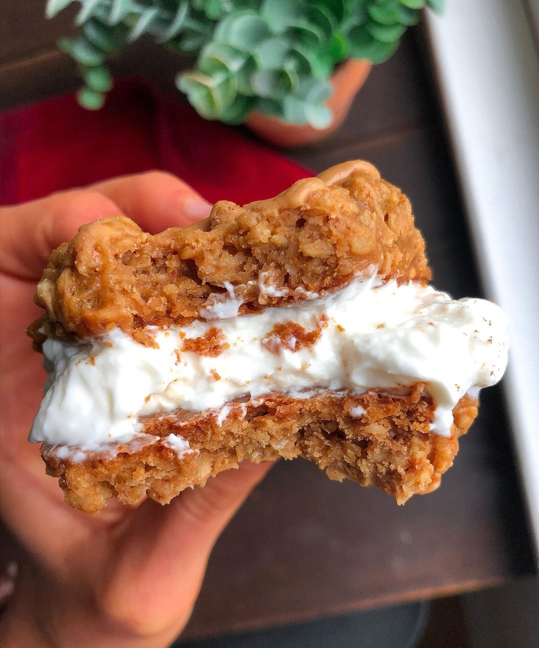 Peanut Butter Breakfast Cookie Sandwich