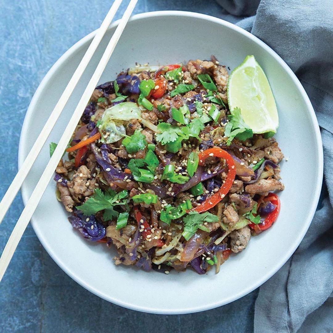 Super Garlic Stir-Fry Bowl