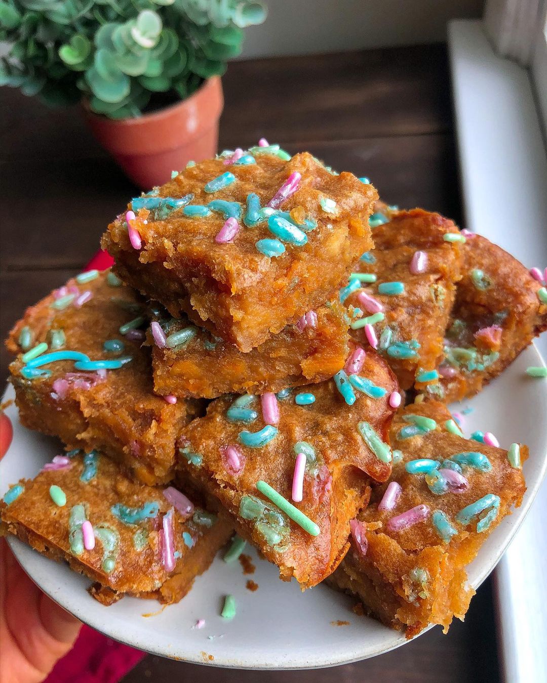 Fudgy Paleo Plant-Based Blondie Bites
