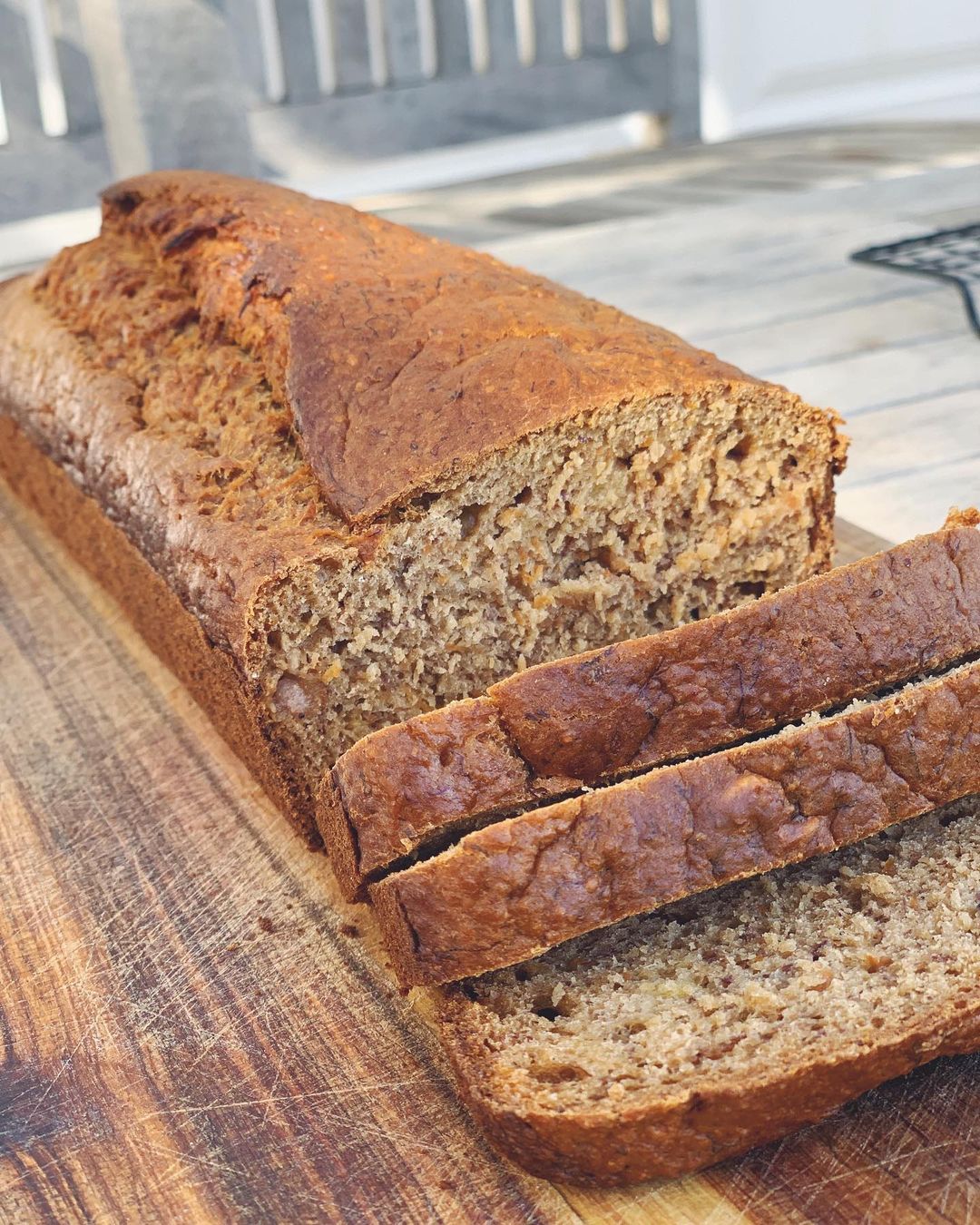 Healthy Banana Carrot Bread