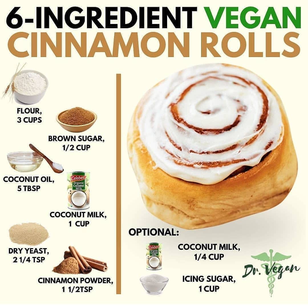 Vegan Cinnamon Rolls with Coconut Milk