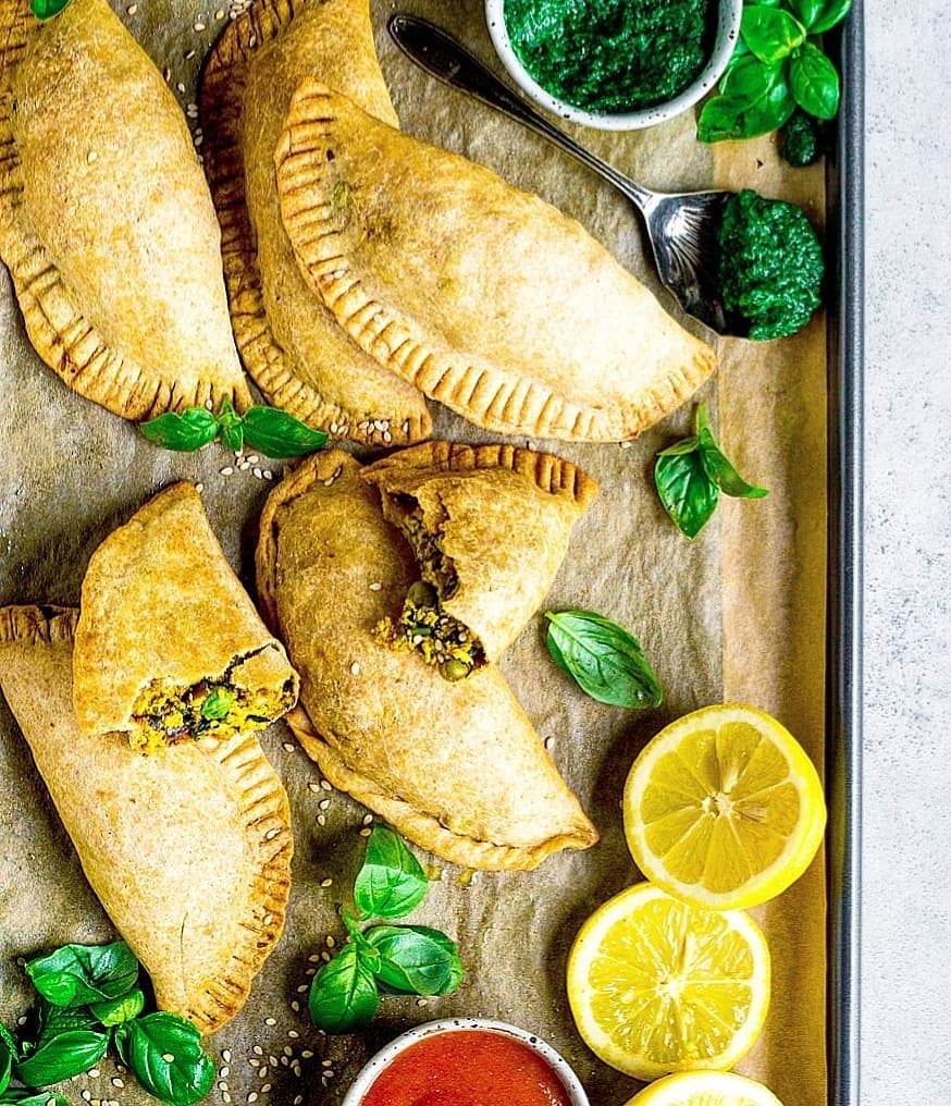 Free Vegan Scrambled Tofu Empanadas