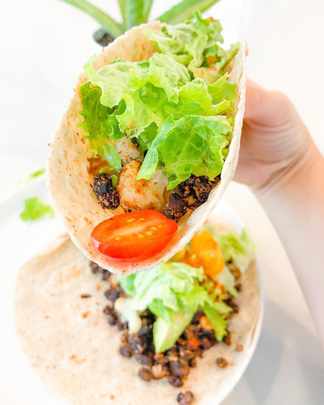 Black Bean and Cauliflower Tacos