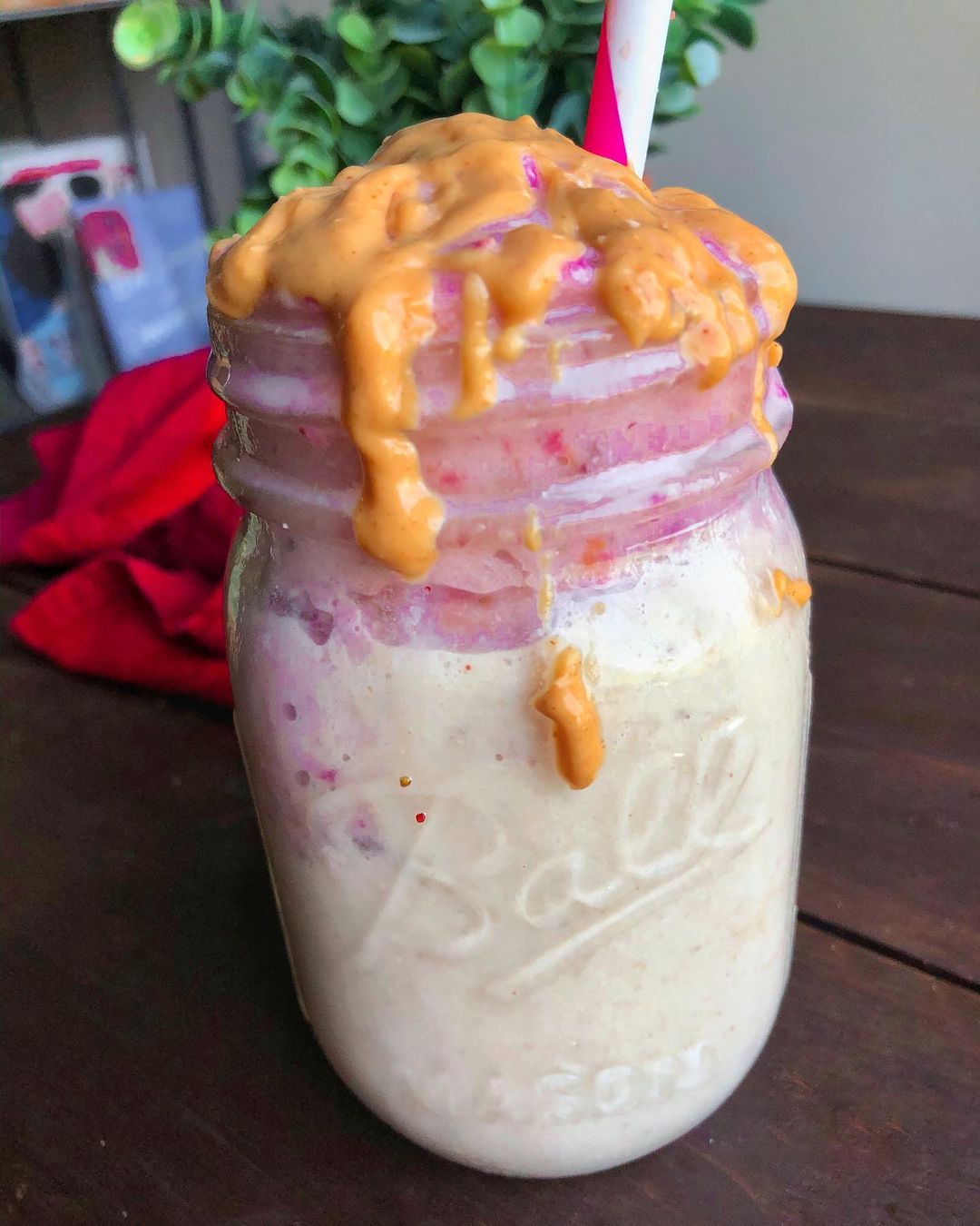 Peanut Butter and Jelly Smoothie