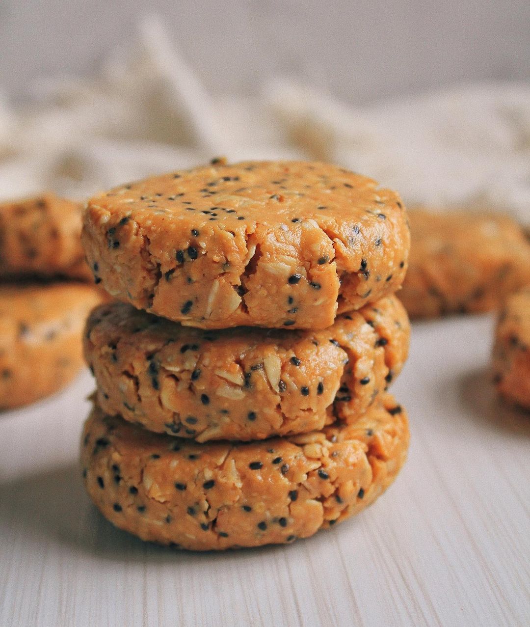 No Bake Six Ingredient Breakfast Cookies
