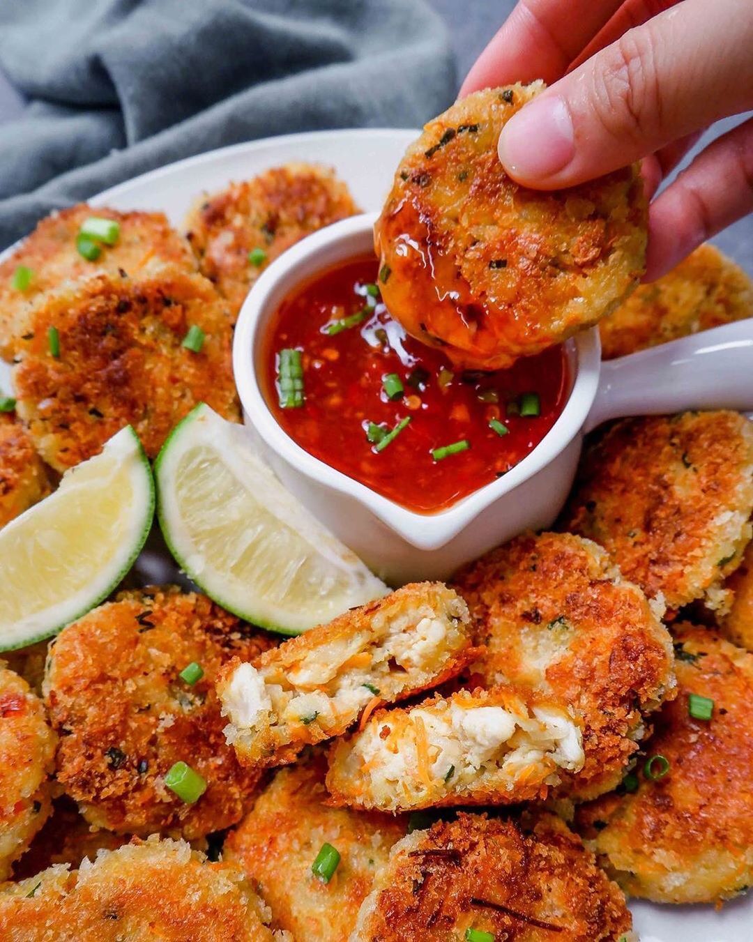 Pan-Fried Tofu Cakes
