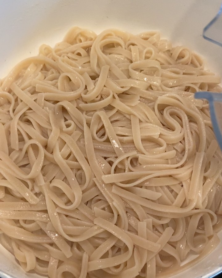Easy Vegan Version of Fettuccine Alfredo