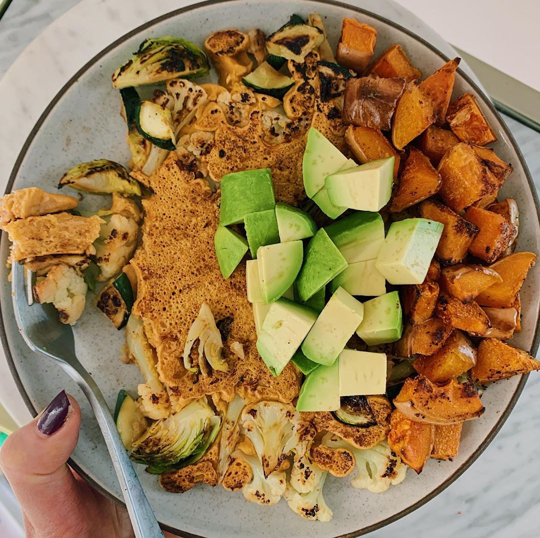 Savory Vegan Chickpea Omelette Breakfast