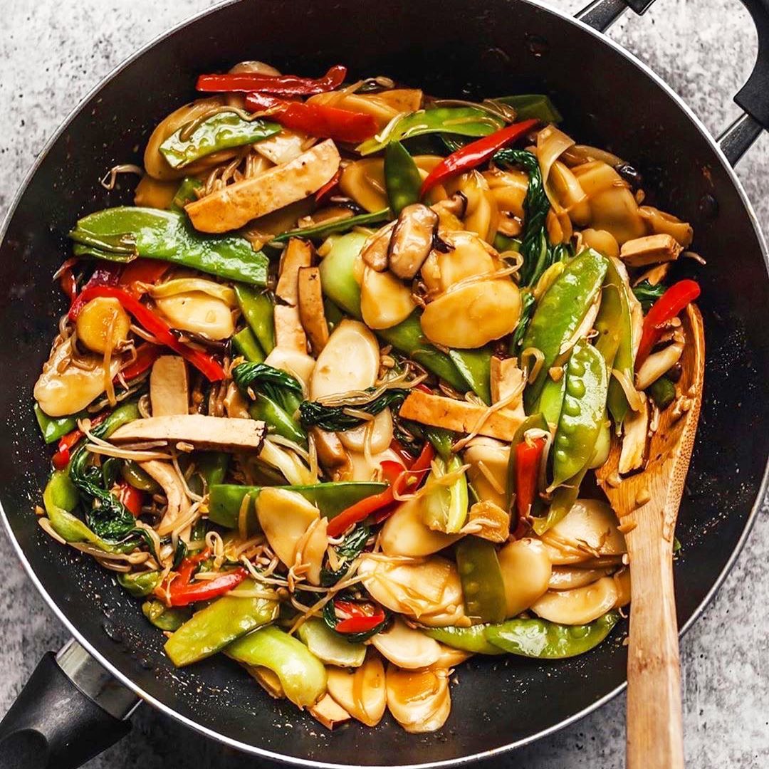 Chinese Stir-Fried Rice Cakes