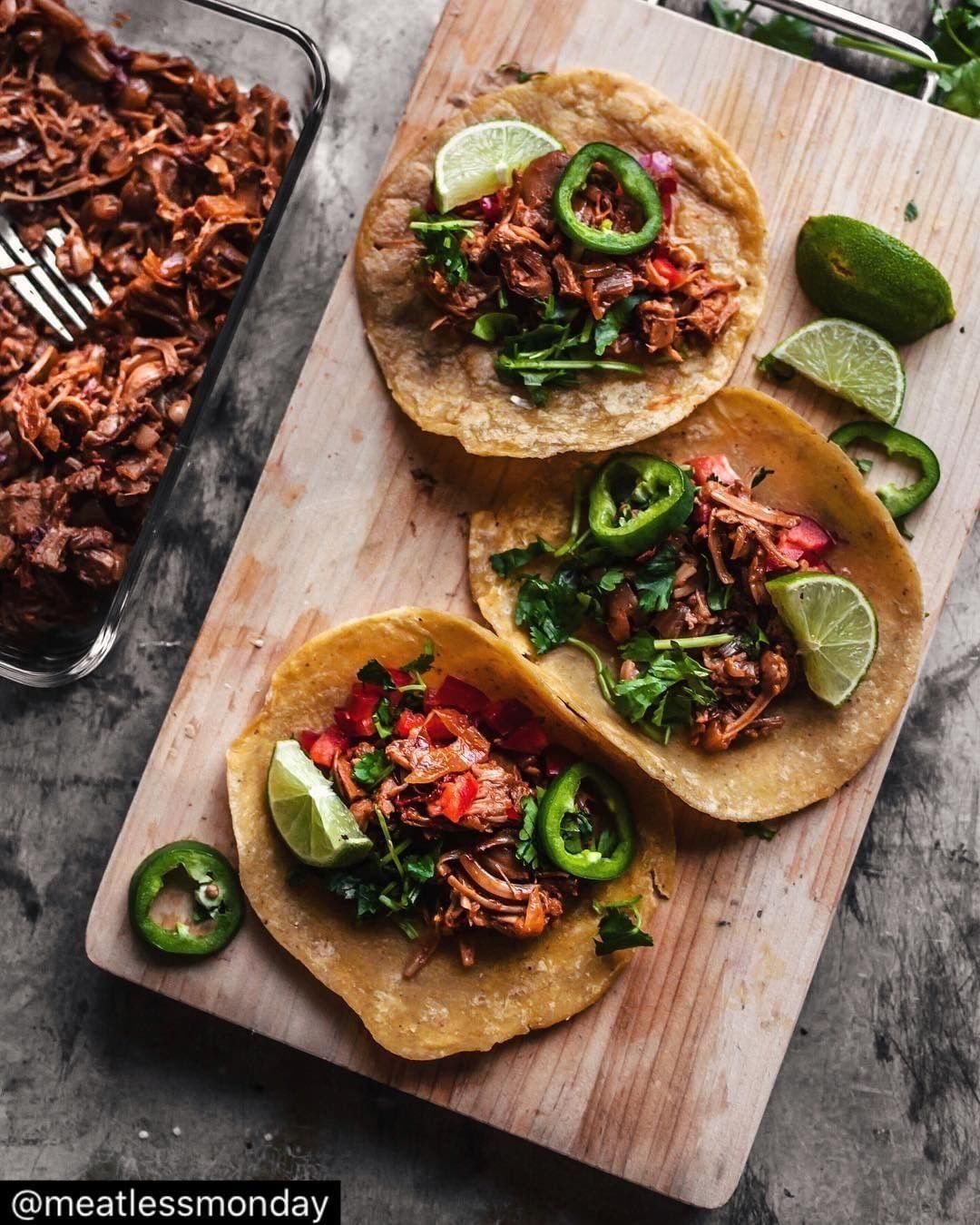 Jackfruit Carnitas for Taco Tuesday