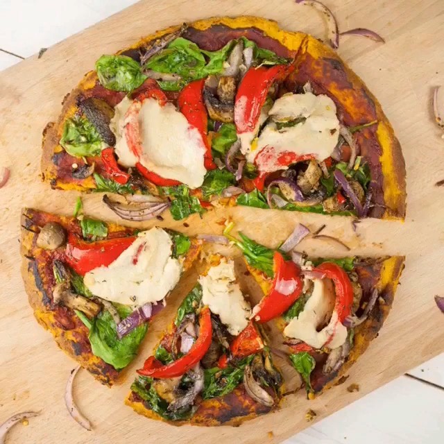 Vegan Sweet Potato Pizza