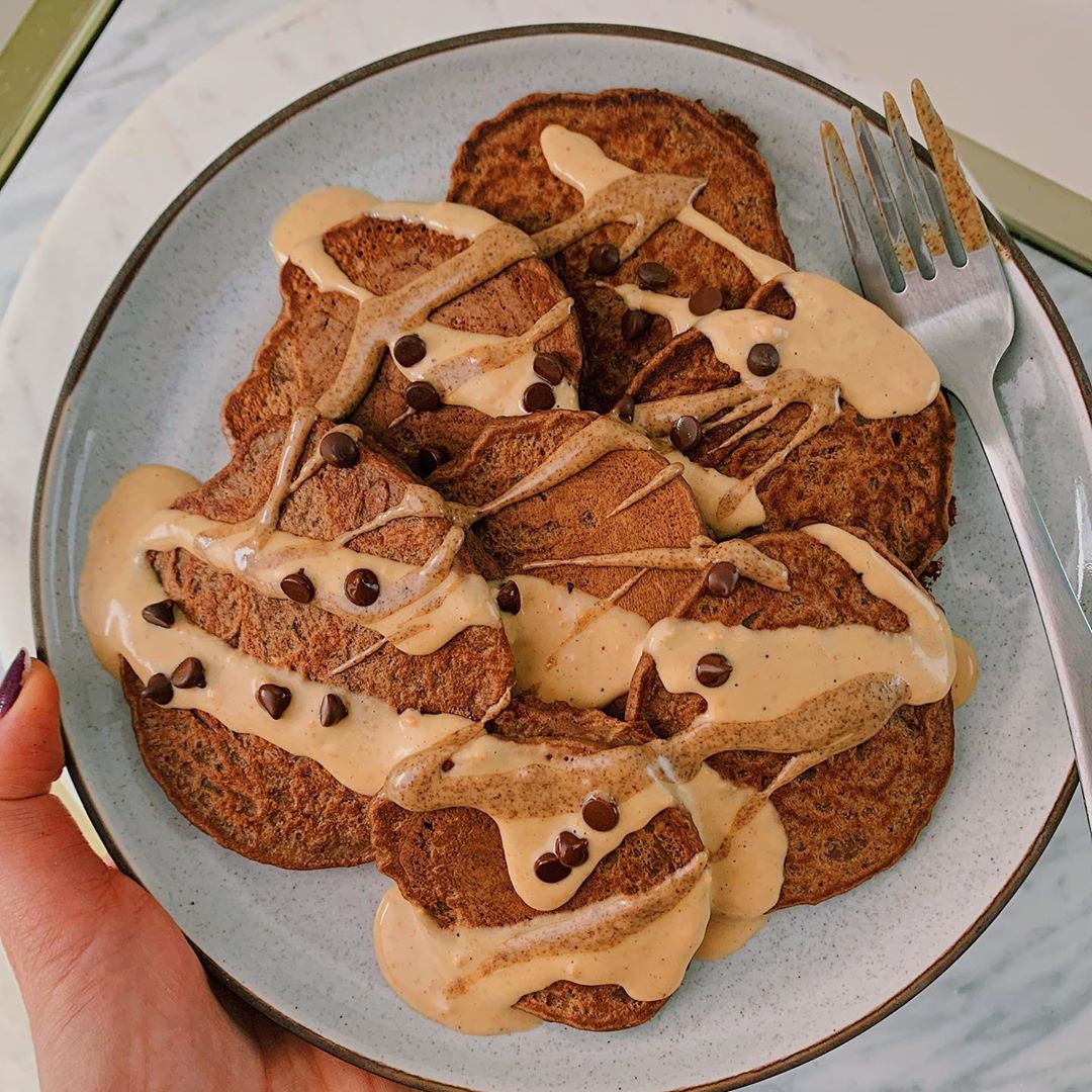 Grain-Free Vegan Waffles with Icing
