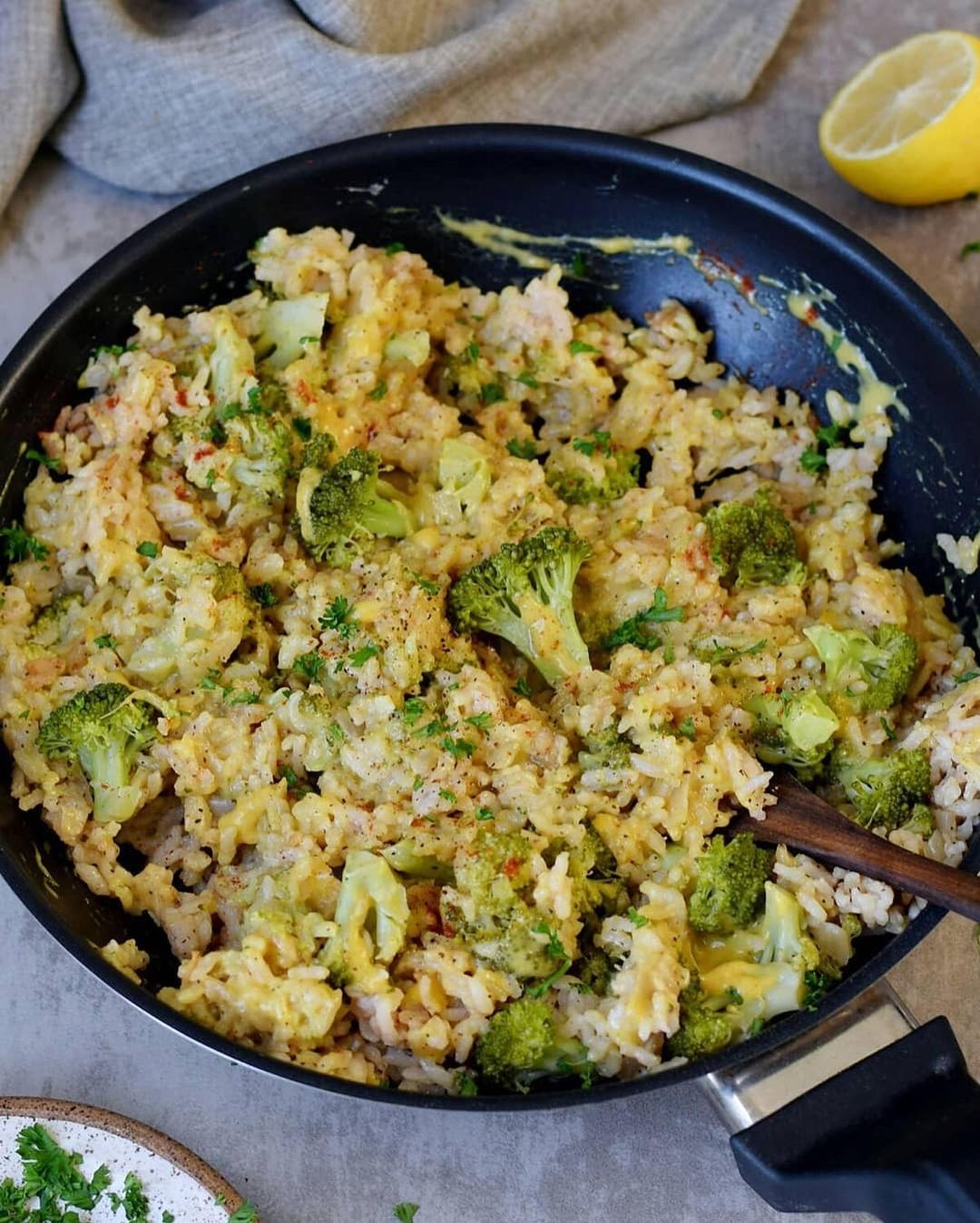 Creamy Broccoli Risotto