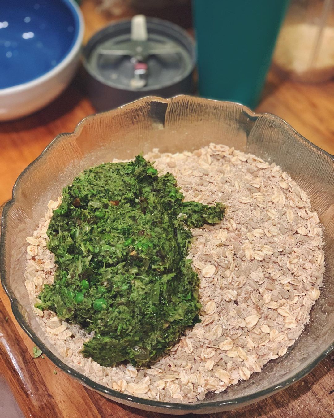 Healthy Green Pea and Vegetable Patties