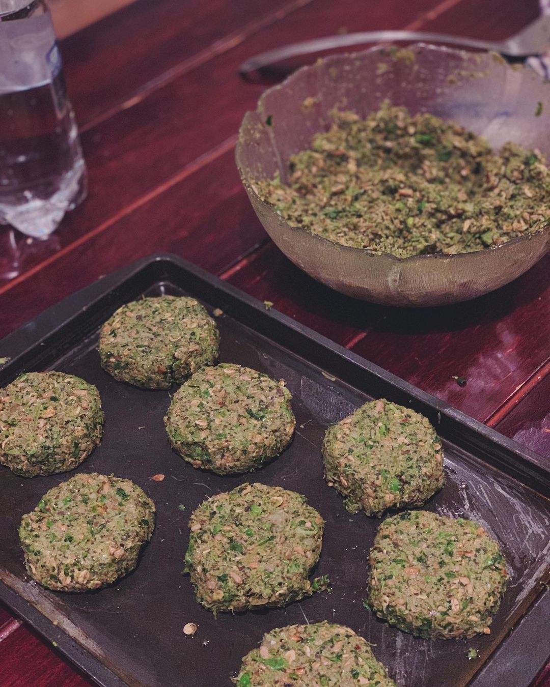 Healthy Green Pea and Vegetable Patties