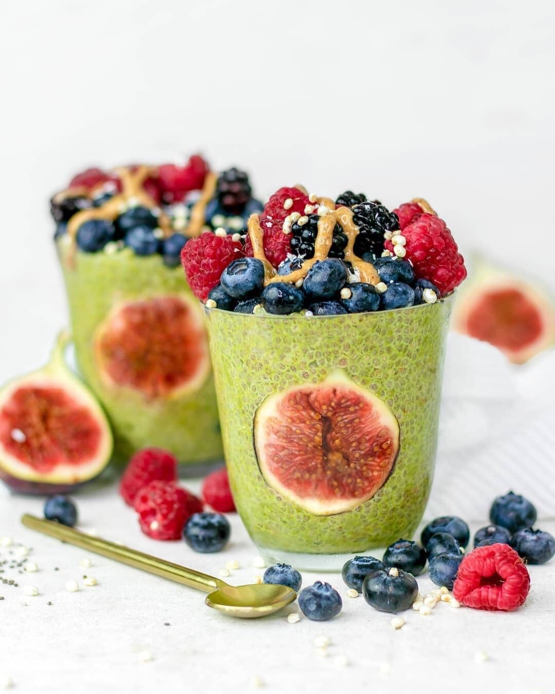 Easy Matcha Chia Pudding