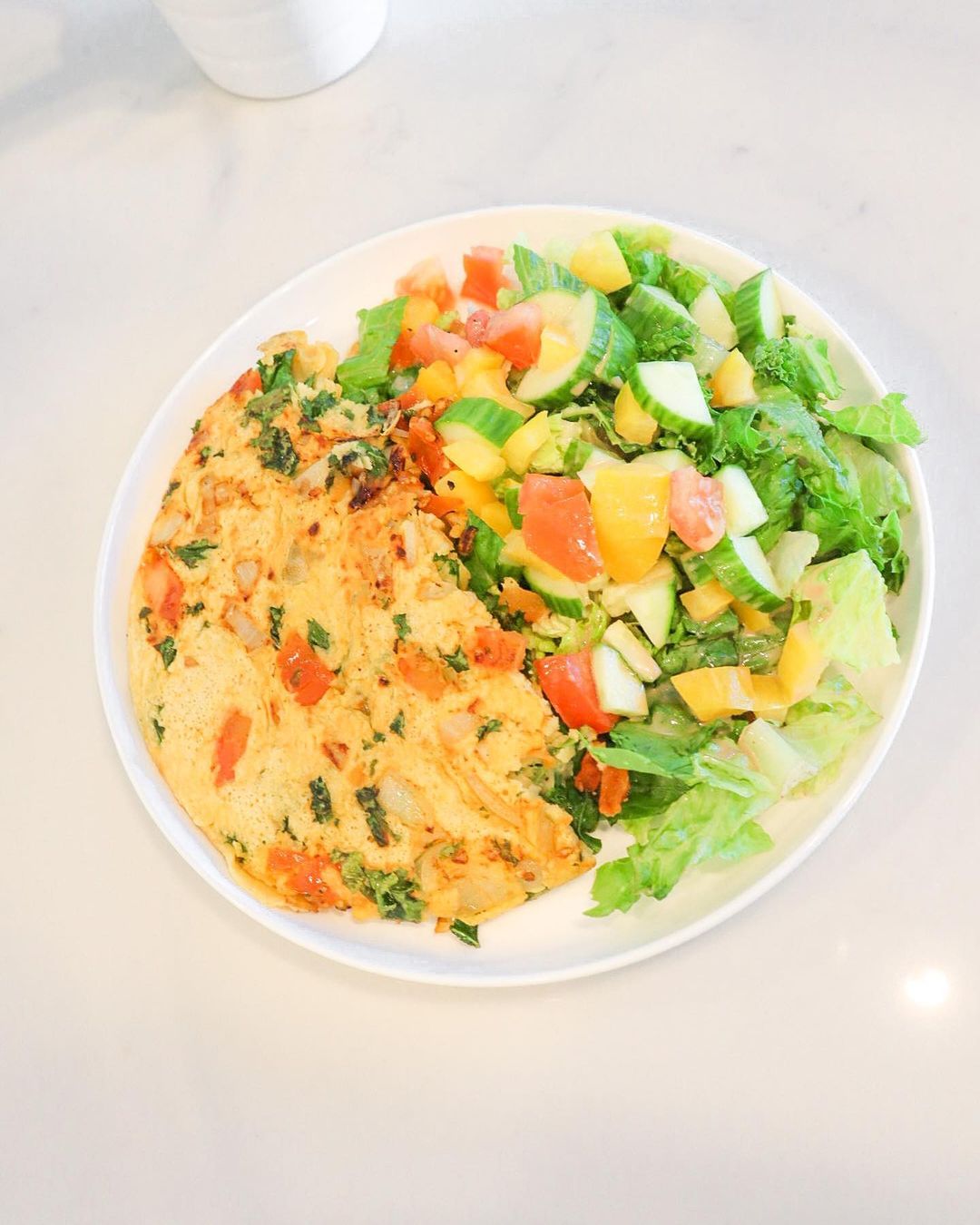 The Chickpea Egg Omelette