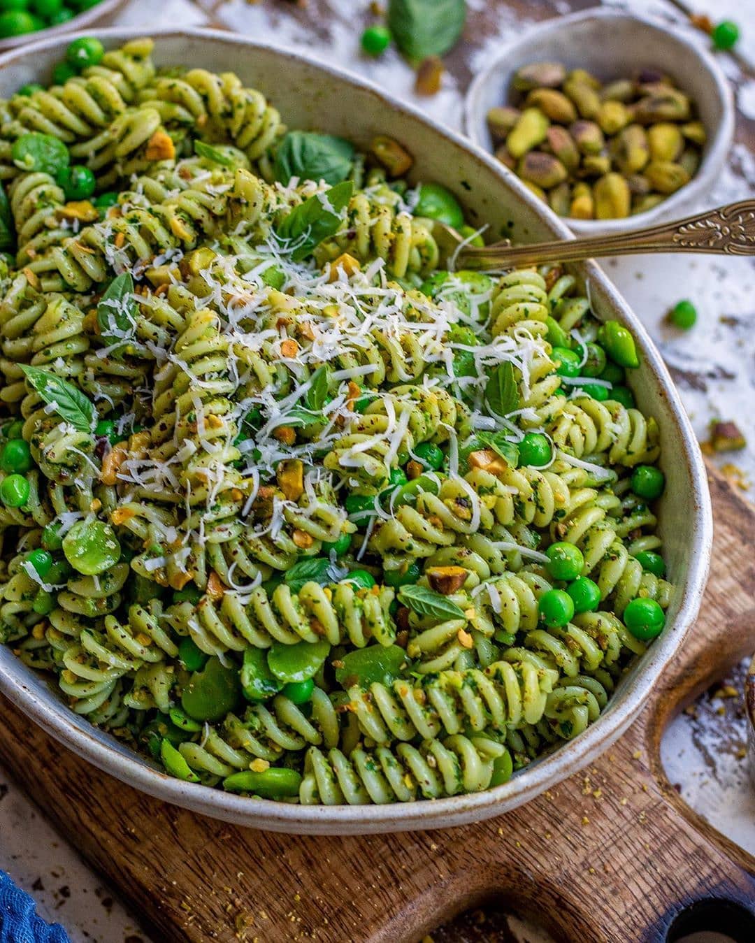 Pea and Broad Bean Pasta