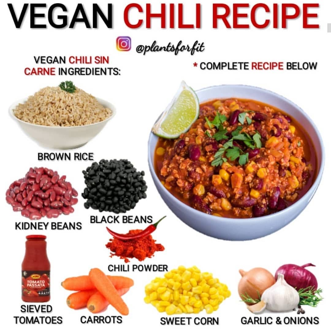 Vegan Chili Sin Carne