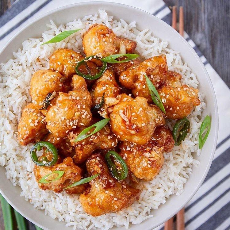 Jalapeño Sesame Cauliflower Bites