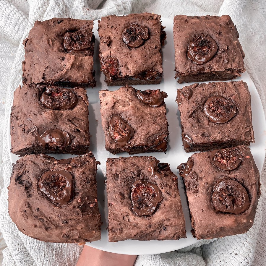 Chocolate Raspberry Tray Bake