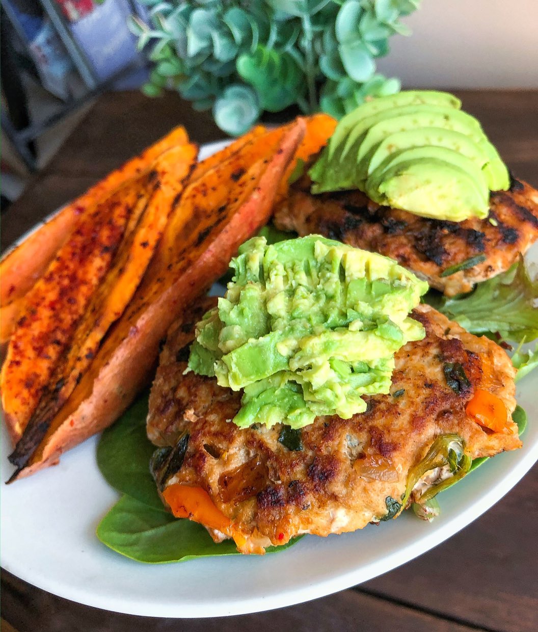 Chicken Fajita Burgers