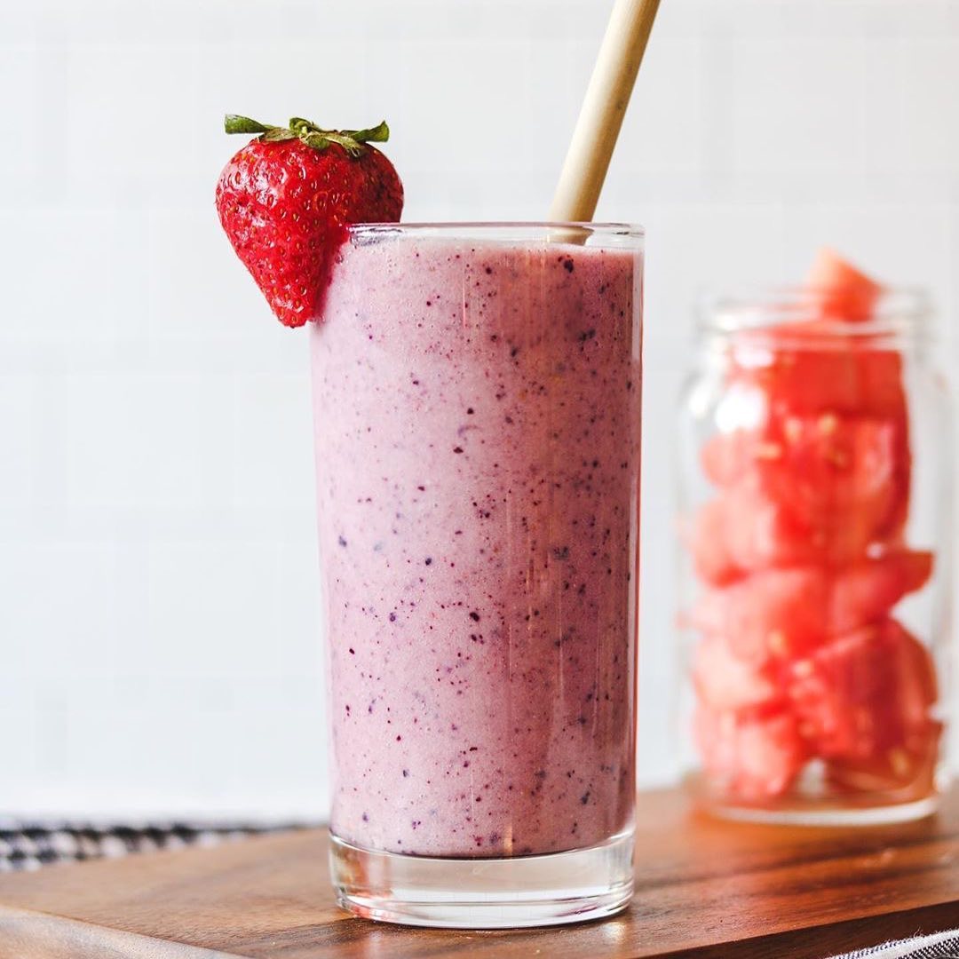 Mixed Berry Watermelon Smoothie