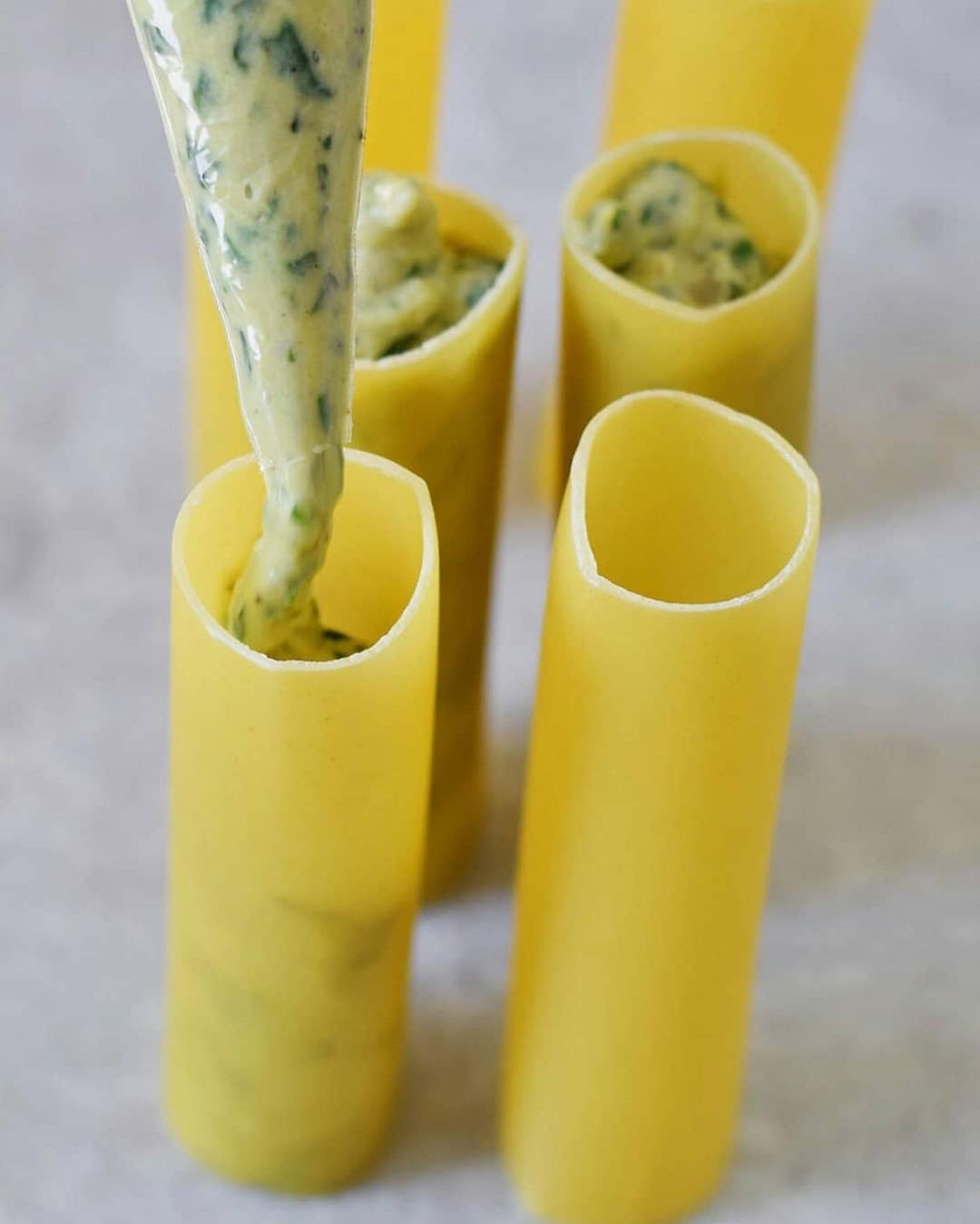 Vegan Spinach Ricotta Cannelloni