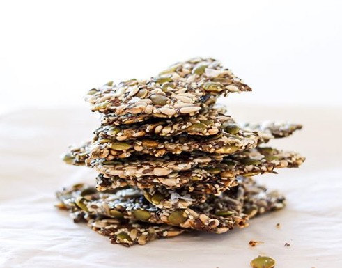Easy Five Seed Crackers